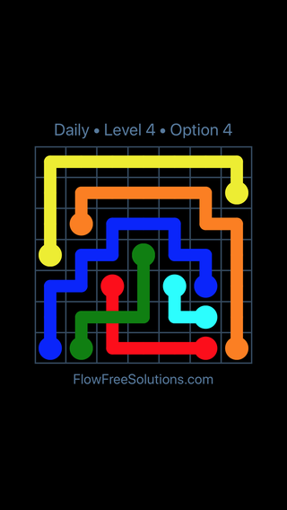 Solution and Answer to the Puzzle for Bridges Date Wednesday, April 11, 2018 Level 4