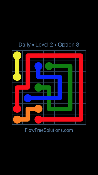 Solution and Answer to the Puzzle for Bridges Date Thursday, March 14, 2019 Level 2