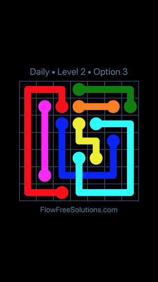 Solution and Answer to the Puzzle for Bridges Date Monday, April 16, 2018 Level 2