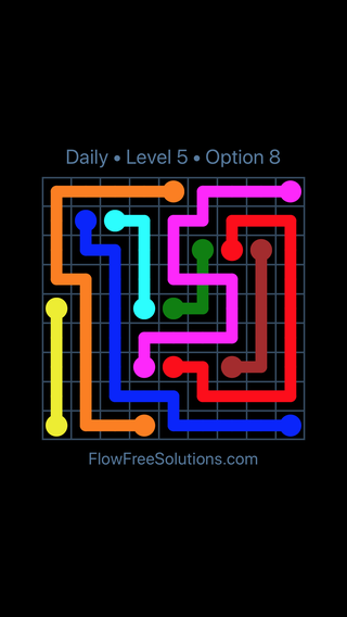 Solution and Answer to the Puzzle for Bridges Date Saturday, September 7, 2019 Level 5