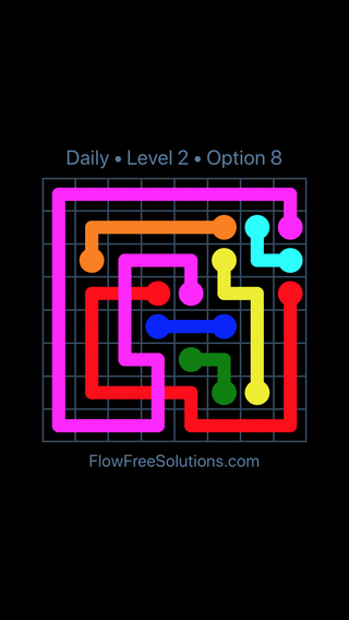 Solution and Answer to the Puzzle for Bridges Date Wednesday, February 21, 2018 Level 2