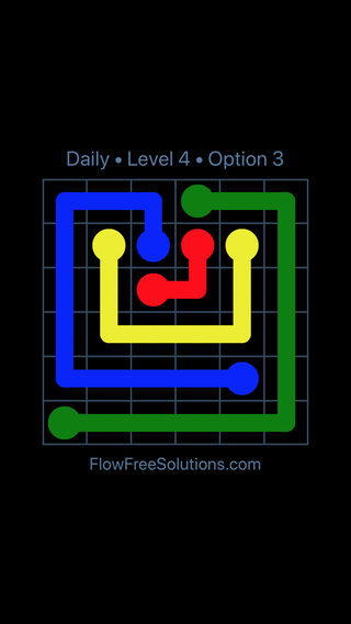 Solution and Answer to the Puzzle for Flow Date Monday, June 5, 2023 Level 4