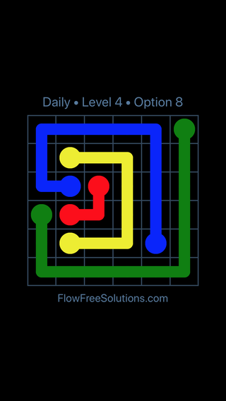 Solution and Answer to the Puzzle for Flow Date Monday, June 5, 2023 Level 4