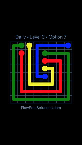 Solution and Answer to the Puzzle for Flow Date Friday, July 19, 2019 Level 3