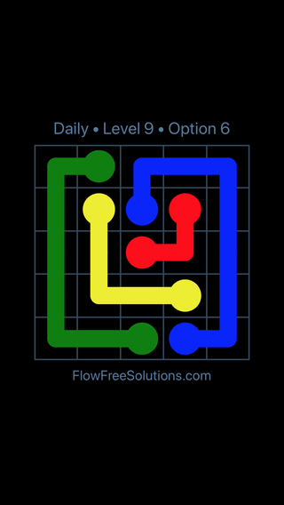 Solution and Answer to the Puzzle for Flow Date Monday, September 14, 2020 Level 9