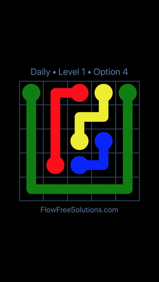 Solution and Answer to the Puzzle for Flow Date Thursday, September 21, 2017 Level 1