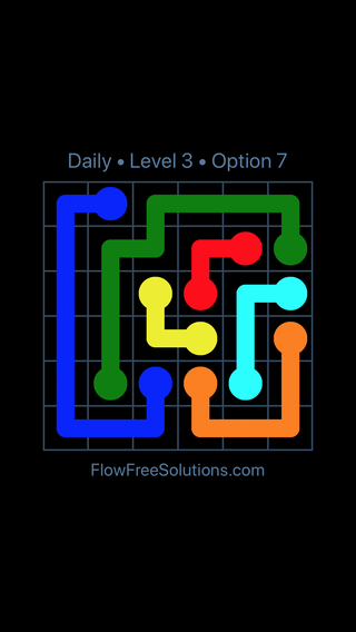 Solution and Answer to the Puzzle for Flow Date Monday, September 10, 2018 Level 3