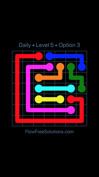 Solution and Answer to the Puzzle for Flow Date Monday, October 19, 2020 Level 5
