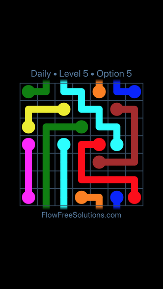Solution and Answer to the Puzzle for Warps Date Tuesday, July 10, 2018 Level 5