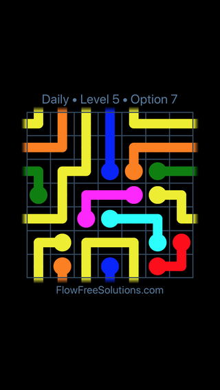 Solution and Answer to the Puzzle for Warps Date Thursday, June 20, 2019 Level 5