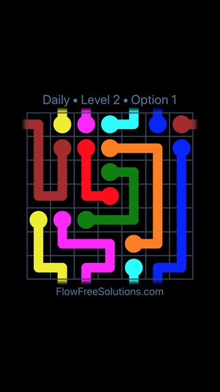 Solution and Answer to the Puzzle for Warps Date Wednesday, November 15, 2017 Level 2