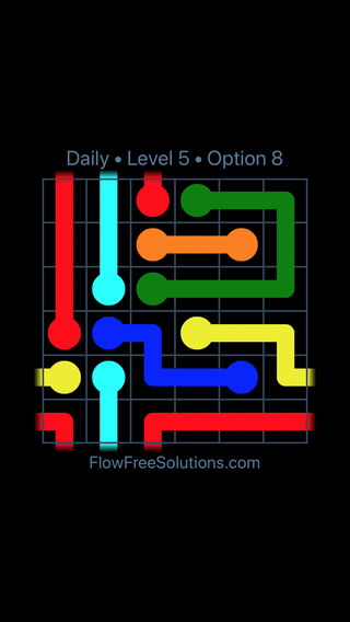 Solution and Answer to the Puzzle for Warps Date Wednesday, October 17, 2018 Level 5