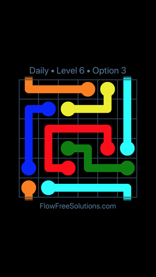 Solution and Answer to the Puzzle for Warps Date Thursday, August 9, 2018 Level 6