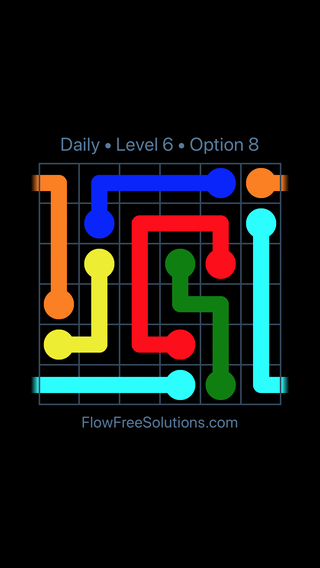 Solution and Answer to the Puzzle for Warps Date Thursday, August 9, 2018 Level 6