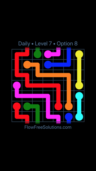 Solution and Answer to the Puzzle for Warps Date Saturday, July 20, 2019 Level 7