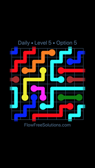 Solution and Answer to the Puzzle for Warps Date Sunday, April 4, 2021 Level 5