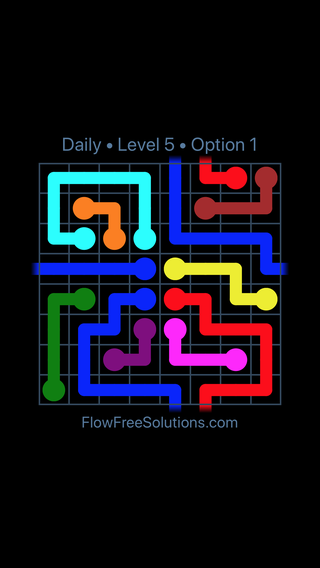 Solution and Answer to the Puzzle for Warps Date Thursday, June 14, 2018 Level 5