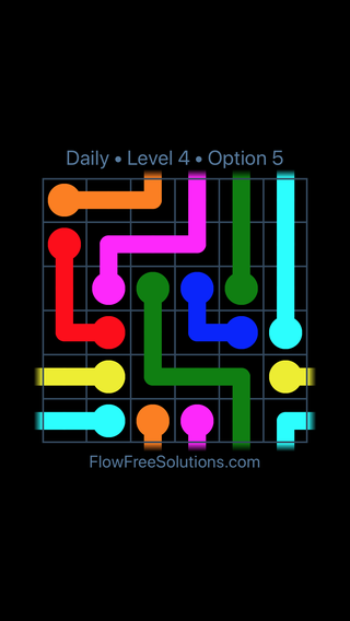 Solution and Answer to the Puzzle for Warps Date Tuesday, May 21, 2019 Level 4