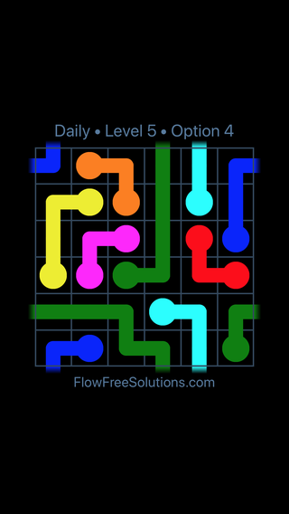 Solution and Answer to the Puzzle for Warps Date Wednesday, December 5, 2018 Level 5