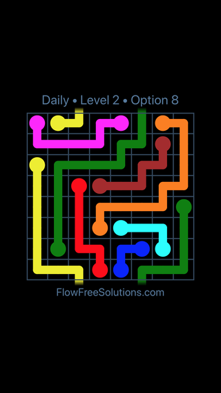 Solution and Answer to the Puzzle for Warps Date Tuesday, April 6, 2021 Level 2