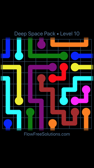 Solution and Answer to the Puzzle for Warps Deep Space Pack Level 10