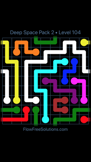 Solution and Answer to the Puzzle for Warps Deep Space Pack 2 Level 104