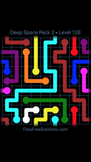 Solution and Answer to the Puzzle for Warps Deep Space Pack 2 Level 128