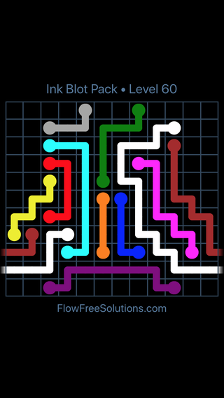 Solution and Answer to the Puzzle for Warps Inkblot Pack Level 60