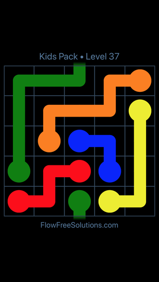 Solution and Answer to the Puzzle for Warps Kids Pack Level 37