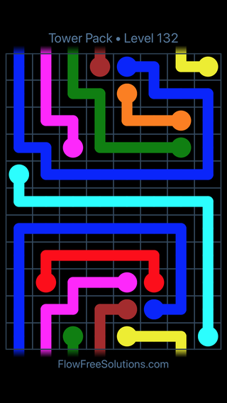 Solution and Answer to the Puzzle for Warps Tower Pack Level 132