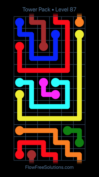 Solution and Answer to the Puzzle for Warps Tower Pack Level 87