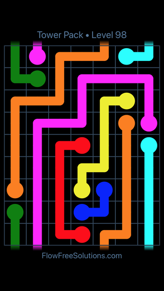 Solution and Answer to the Puzzle for Warps Tower Pack Level 98