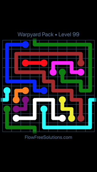 Solution and Answer to the Puzzle for Warps Warpyard Pack Level 99