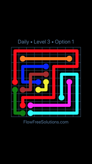 Solution and Answer to the Puzzle for Bridges Date Wednesday, November 20, 2019 Level 3