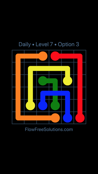 Solution and Answer to the Puzzle for Bridges Date Monday, April 16, 2018 Level 7