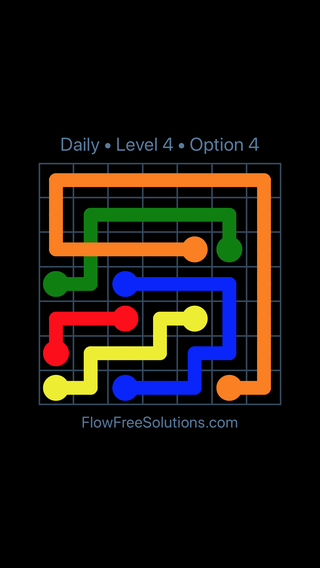 Solution and Answer to the Puzzle for Bridges Date Thursday, April 19, 2018 Level 4