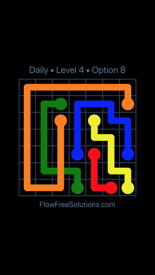 Solution and Answer to the Puzzle for Bridges Date Thursday, April 19, 2018 Level 4