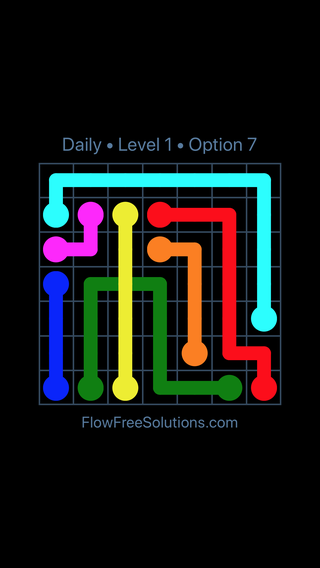 Solution and Answer to the Puzzle for Bridges Date Tuesday, January 9, 2018 Level 1