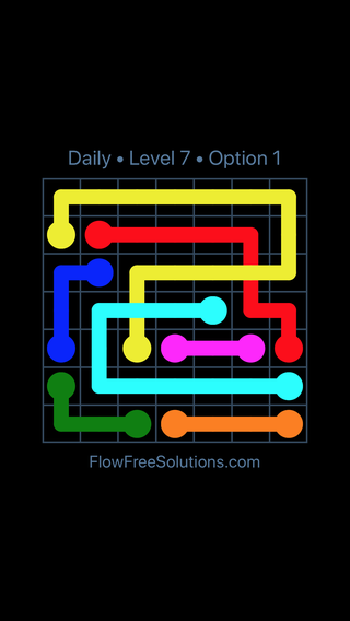 Solution and Answer to the Puzzle for Bridges Date Monday, June 20, 2016 Level 7