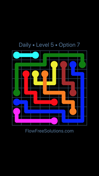 Solution and Answer to the Puzzle for Bridges Date Tuesday, December 6, 2016 Level 5