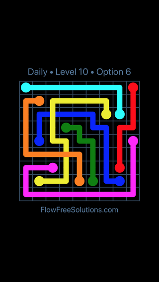 Solution and Answer to the Puzzle for Bridges Date Saturday, July 21, 2018 Level 10