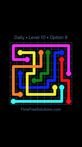 Solution and Answer to the Puzzle for Bridges Date Saturday, July 21, 2018 Level 10