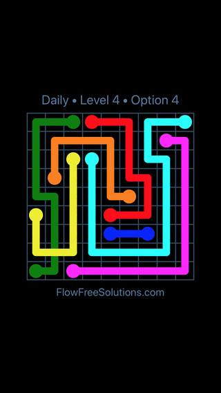 Solution and Answer to the Puzzle for Bridges Date Friday, February 9, 2018 Level 4