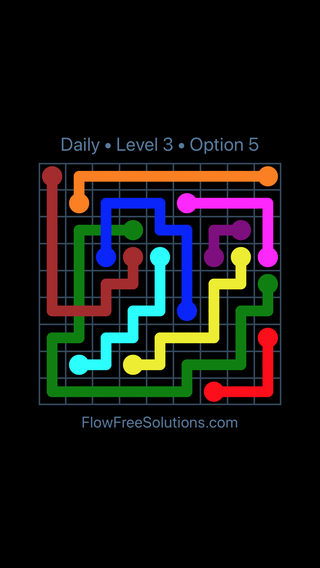 Solution and Answer to the Puzzle for Bridges Date Tuesday, April 12, 2016 Level 3