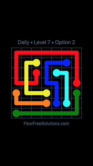 Solution and Answer to the Puzzle for Bridges Date Friday, April 15, 2016 Level 7