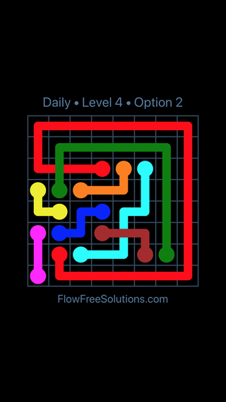 Solution and Answer to the Puzzle for Bridges Date Wednesday, April 20, 2016 Level 4
