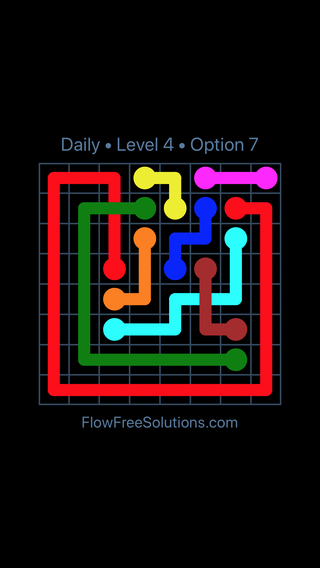 Solution and Answer to the Puzzle for Bridges Date Wednesday, April 20, 2016 Level 4