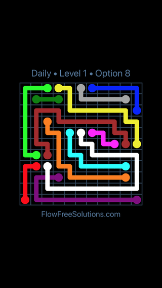 Solution and Answer to the Puzzle for Bridges Date Saturday, July 16, 2016 Level 1