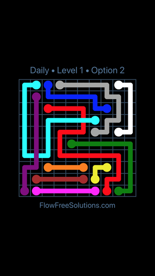 Solution and Answer to the Puzzle for Bridges Date Friday, November 15, 2019 Level 1