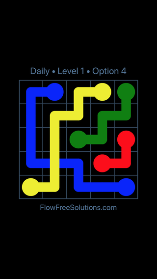 Solution and Answer to the Puzzle for Bridges Date Monday, April 22, 2019 Level 1